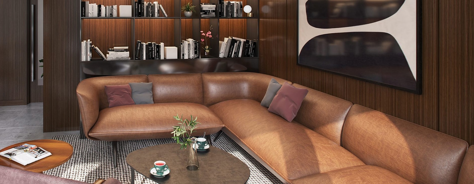 modern amenities & lounge spaces